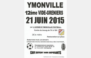 Vide Grenier organisé par l'Avenir d'Ymonville