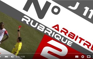 La rubrique arbitre n°2 - 11e journée de Ligue 1  REFCARD