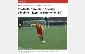 La 1ère s'impose à Chérisy!