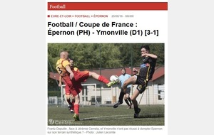 Football / Coupe de France : Épernon (PH) - Ymonville (D1) [3-1] 