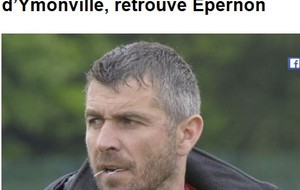 Avant Epernon Ymonville en Coupe de France _ Article de l'Echo Républicain