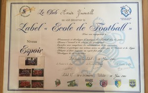 Reprise Ecole de Football _Histoire de Label... en 2003 déjà et toujours valable dans l'esprit...