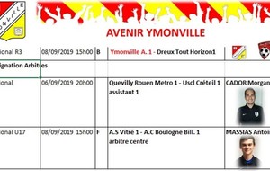 Au programme ce weekend du 08 septembre