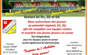 Préparation Saison 2024/2025 Seniors, Vétérans