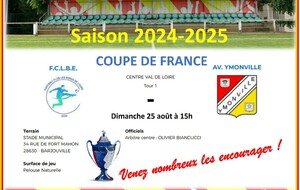 Début de notre équipe Senior 1 en Coupe de France