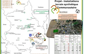 Les installations communautaires: terrain synthétique Coeur de Beauce