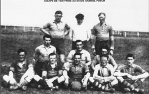 Equipe 1936 au stade Gabriel Puech
